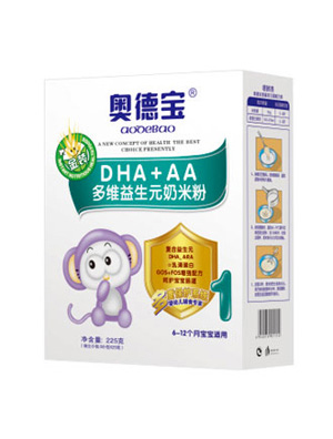 奧德寶益生元奶米粉盒裝