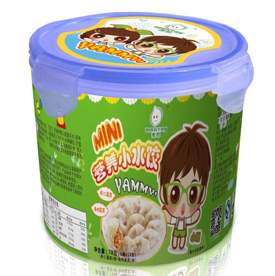 麥聰蝦仁蔬菜+魚肉蔬菜營(yíng)養(yǎng)小水餃