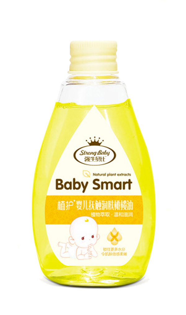 強(qiáng)牛貝比嬰兒撫觸潤(rùn)膚橄欖油