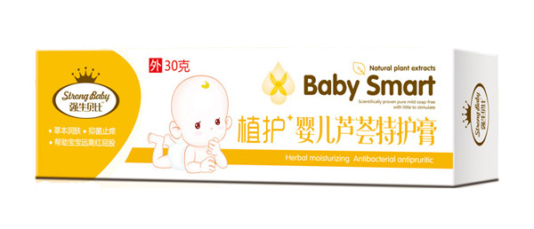 強(qiáng)牛貝比嬰兒蘆薈特護(hù)膏