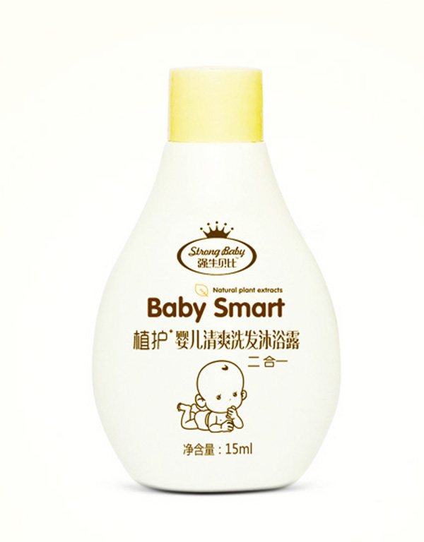 強牛貝比嬰兒清爽洗發(fā)沐浴露