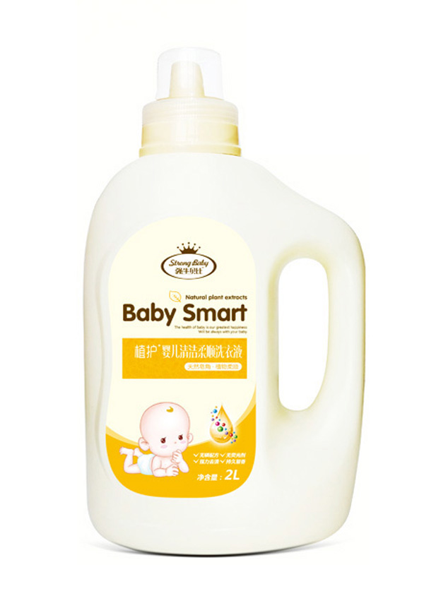 強牛貝比嬰兒清潔柔順洗衣液