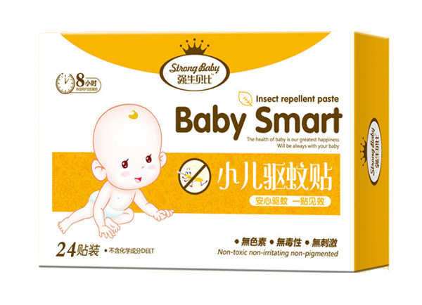 強牛貝比小兒驅蚊貼