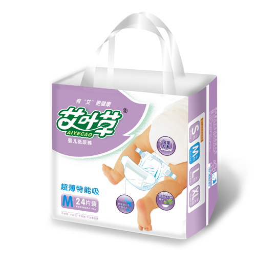 艾葉草超薄特能吸紙尿褲M24片裝