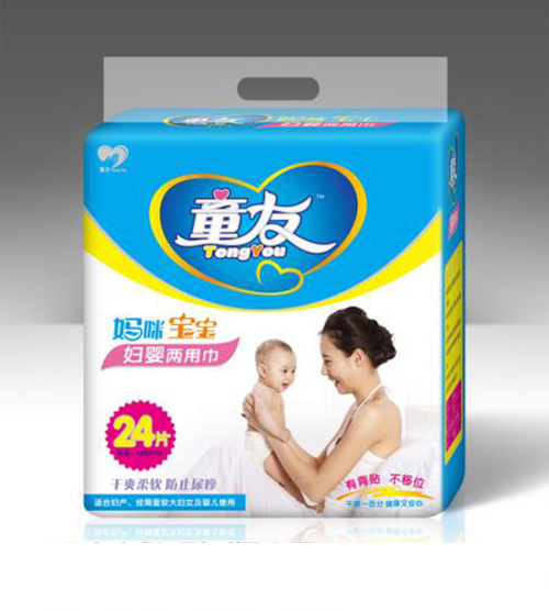 童友媽咪寶寶婦嬰兩用巾24片