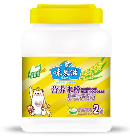 味米滋什錦水果營(yíng)養(yǎng)米粉2段