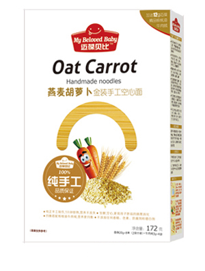 邁葆貝比燕麥胡蘿卜面條