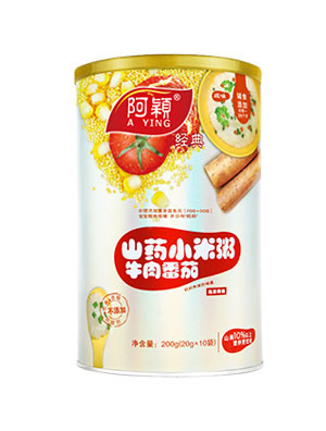 阿穎經(jīng)典山藥牛肉番茄小米粥