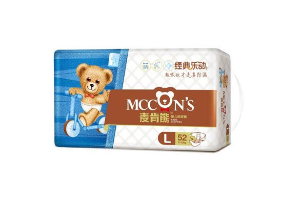 麥肯熊紙尿褲L52片