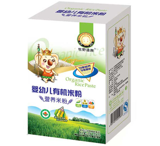 牧野漁趣嬰幼兒有機米粉盒裝